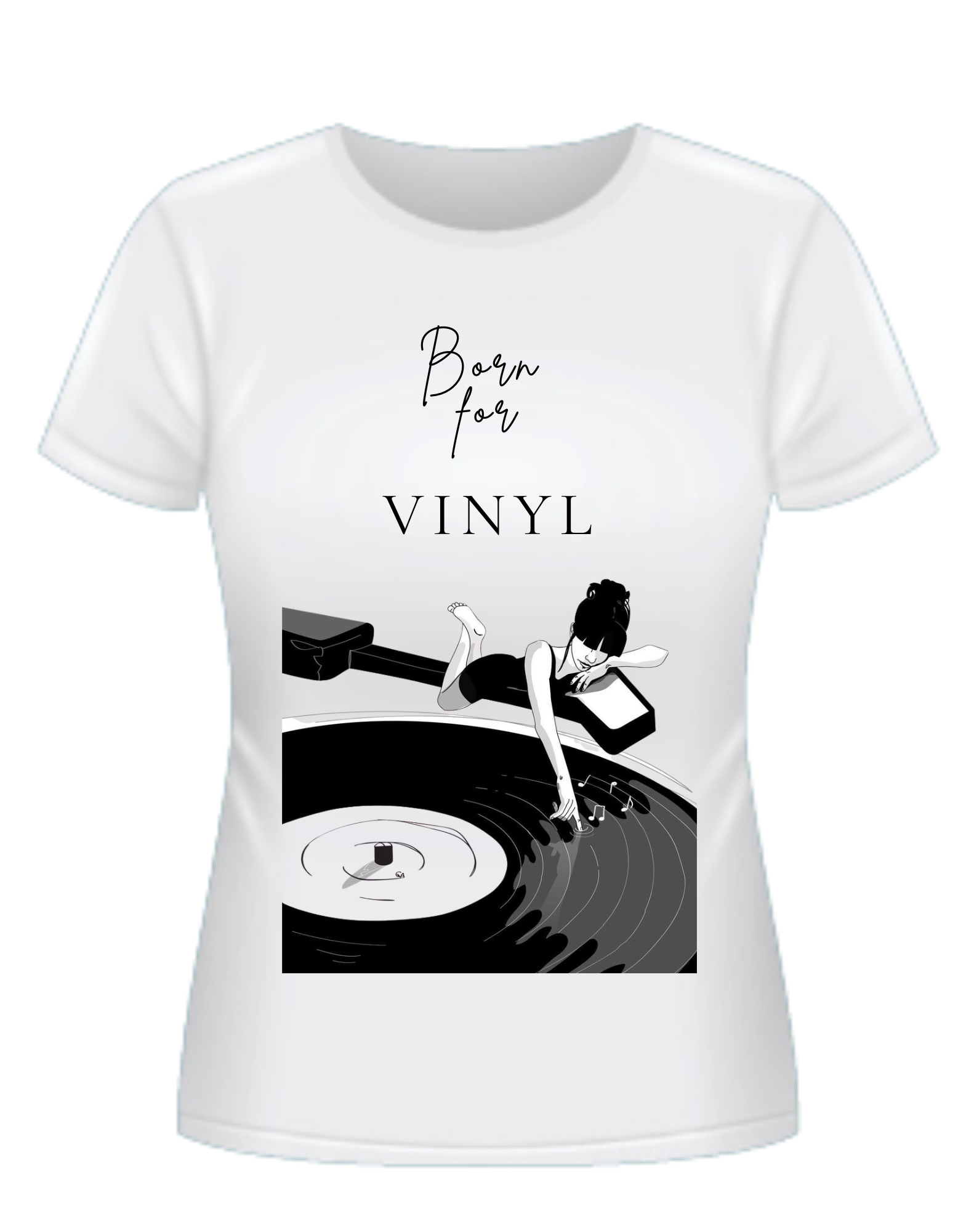 BORN FOR VINYL T-Shirt