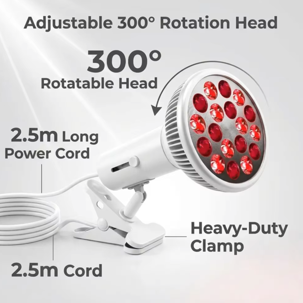 Red Light Therapy Lamp
