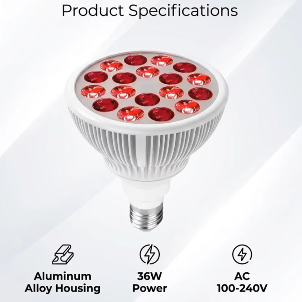 Red Light Therapy Lamp