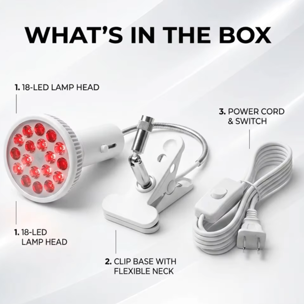 Red Light Therapy Lamp