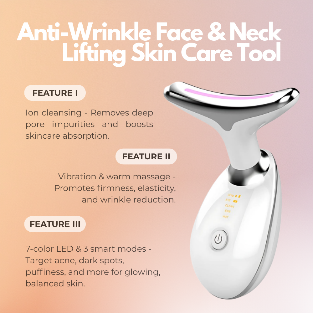 7-in-1 LED Face & Neck Sculpting Device