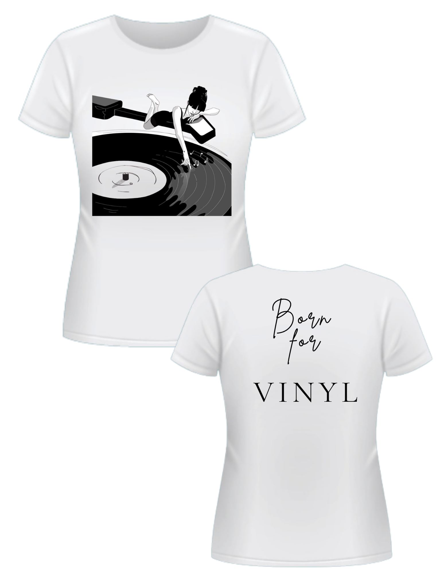 BORN FOR VINYL T-Shirt