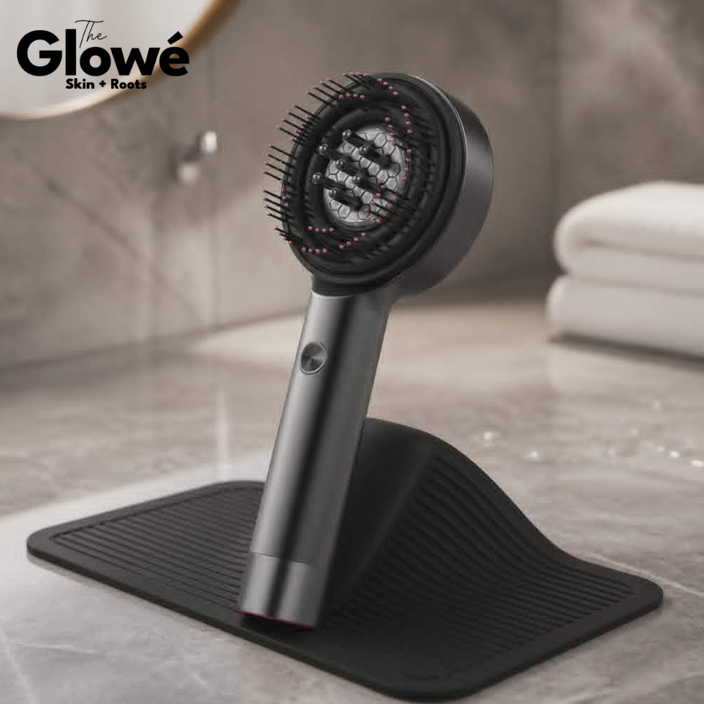Red Light Therapy Scalp Massage Brush