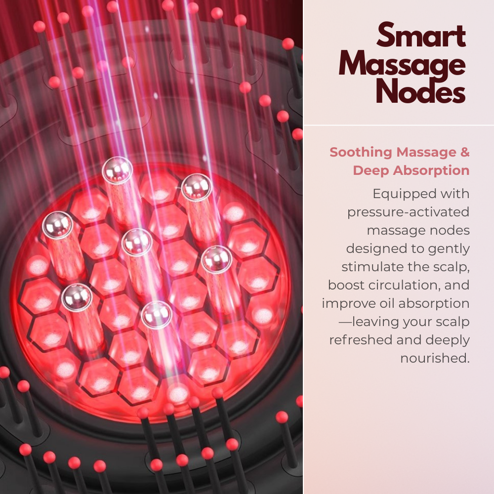 Red Light Scalp Brush