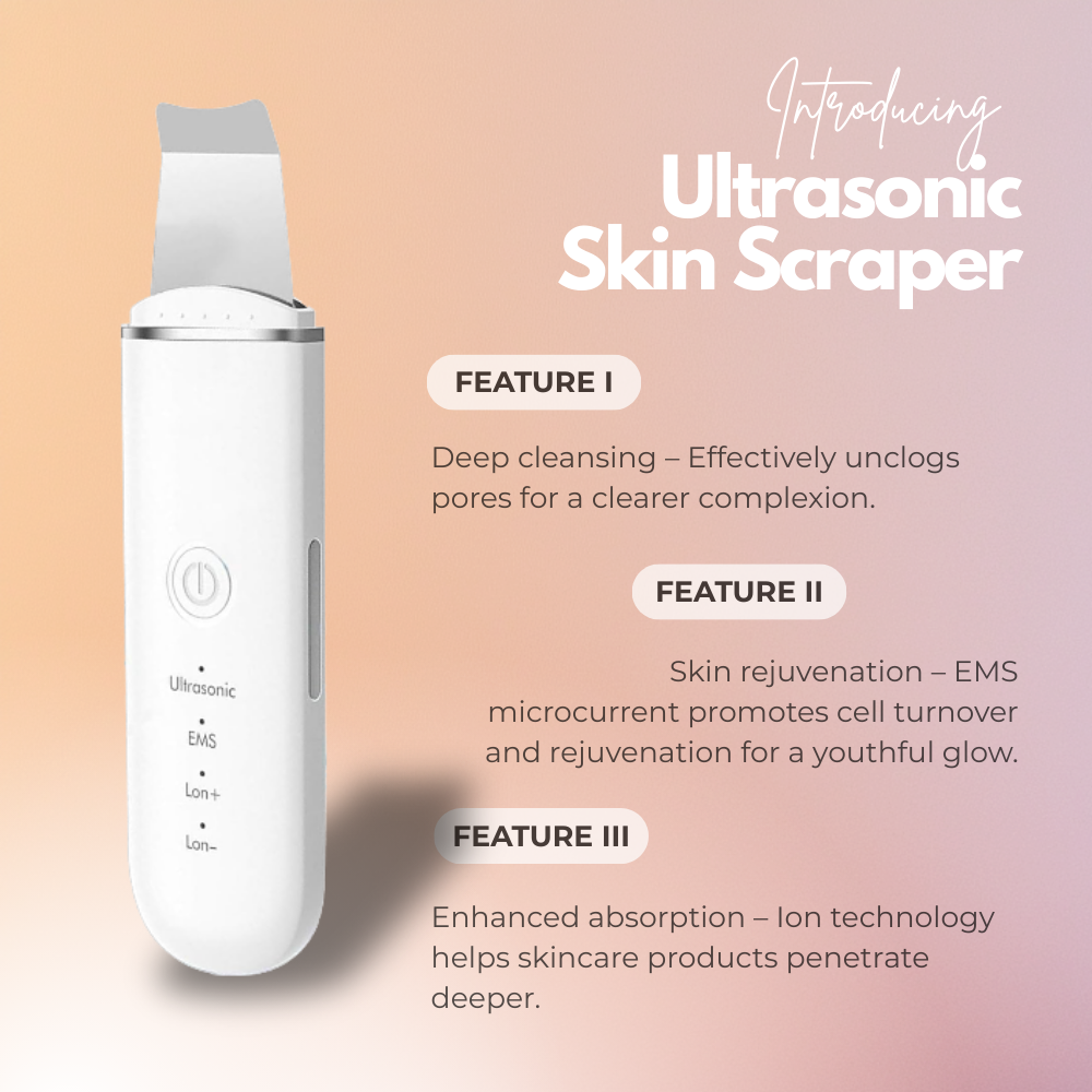 Ultrasonic Skin Scrubber