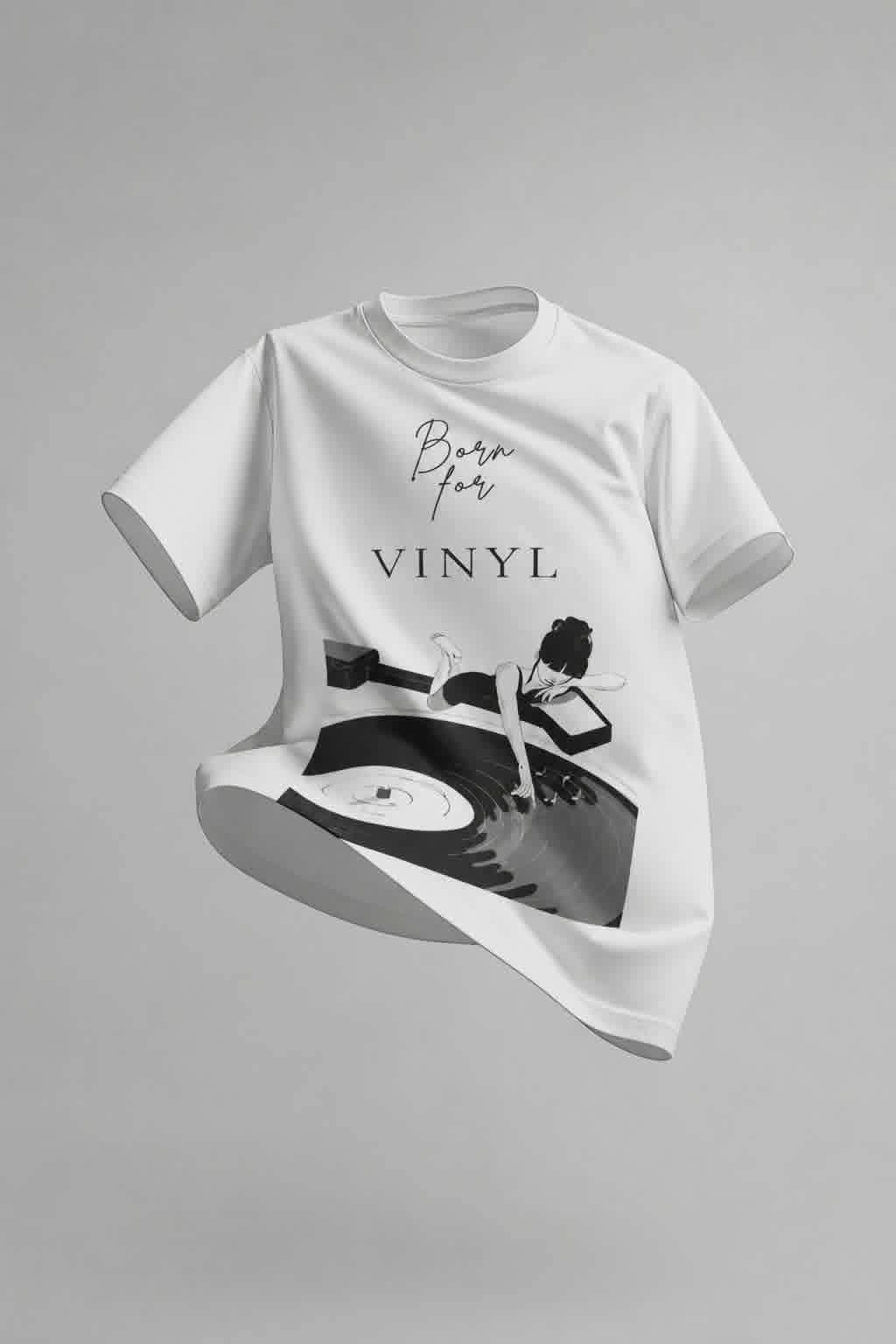 BORN FOR VINYL T-Shirt